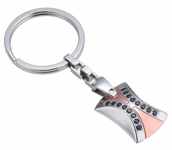 Schlüsselanhänger Zancan Herr Hi Teck in Stahl EHP005 - EHP005